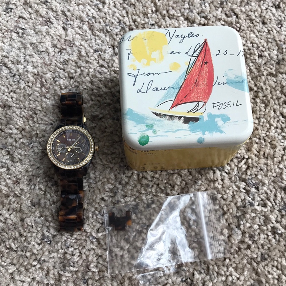 Fossil Tortoise Shell Watch - image 2